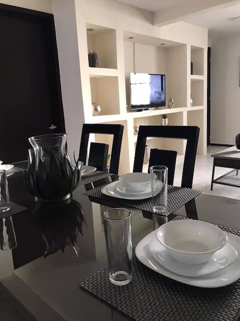 A comfortable and conveniently located apartment.