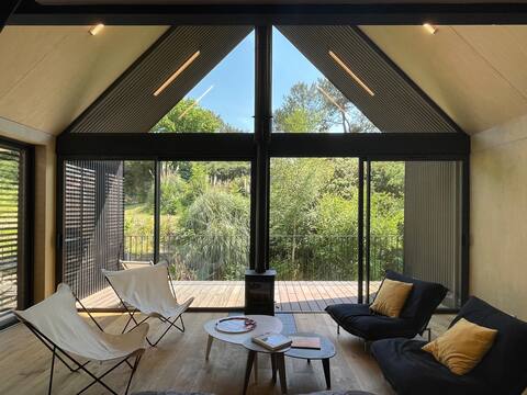 Villa with Nordic bath 5 minutes from the beach