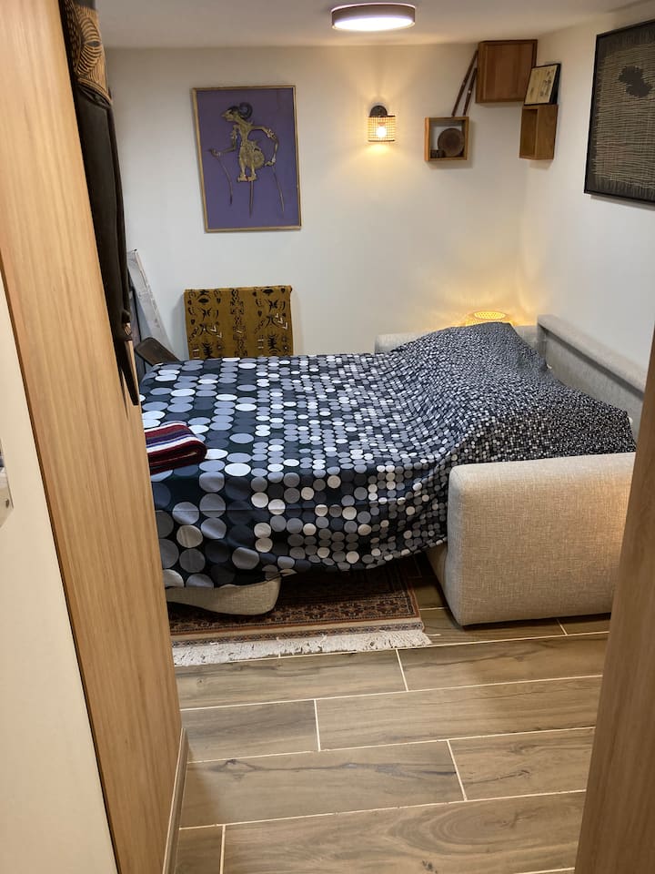 Spálňa v spodnej časti