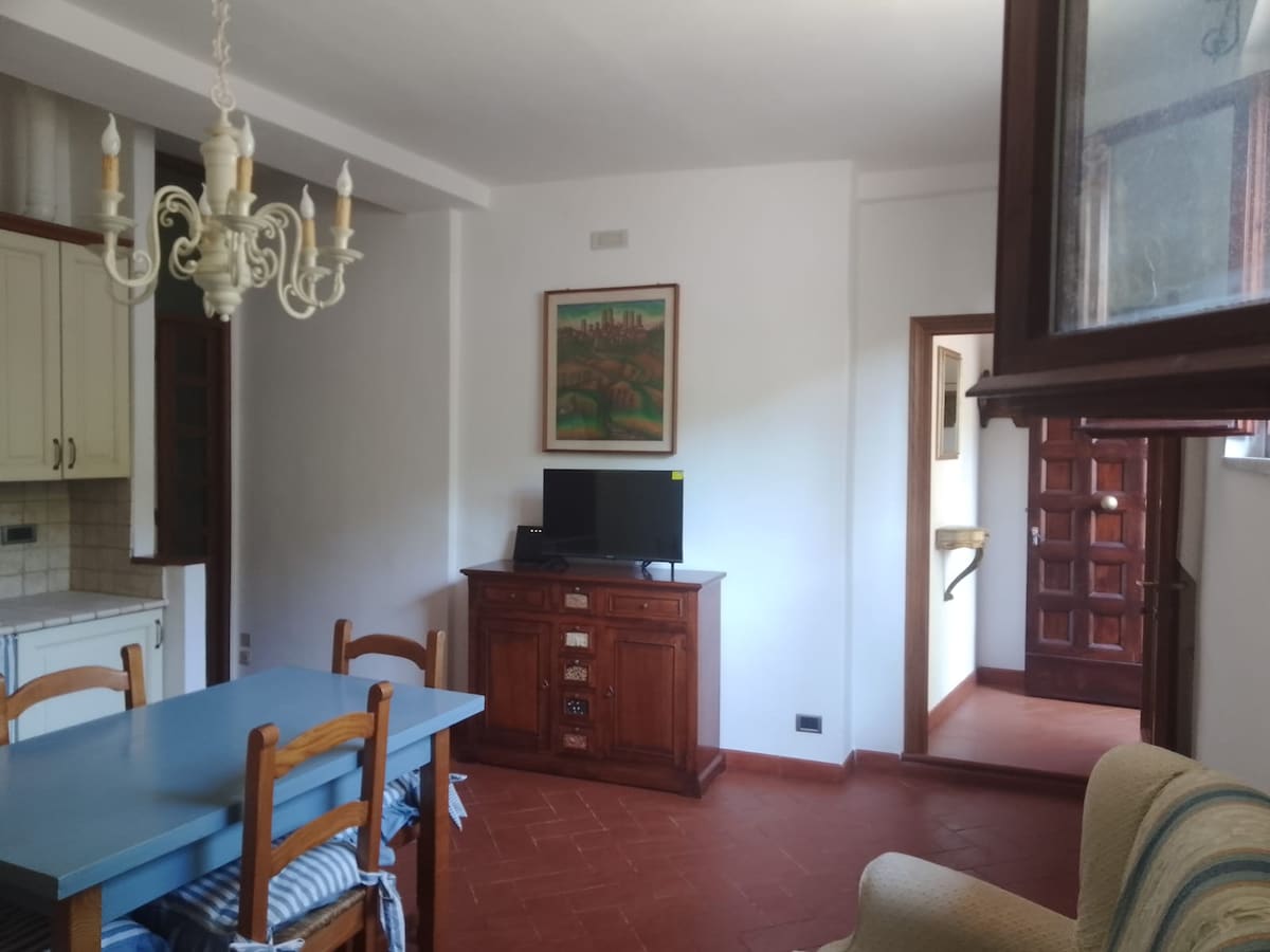 Popular Airbnb listing: The Casina between the Towers in San Gimignano