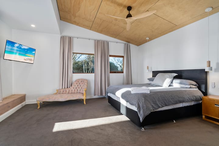 Master Bedroom with a king size bed