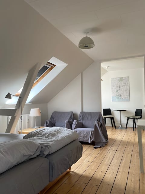 Tiny apartment on the 2nd floor.