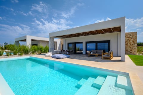 Nobus Villas - 2: Private pool, sea view & sunset