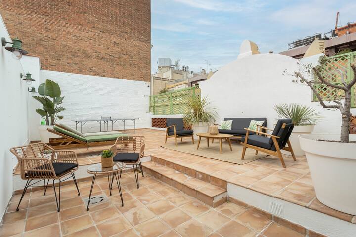 Passeig de gracia Penthouse with 2 private terrace gallery image 3