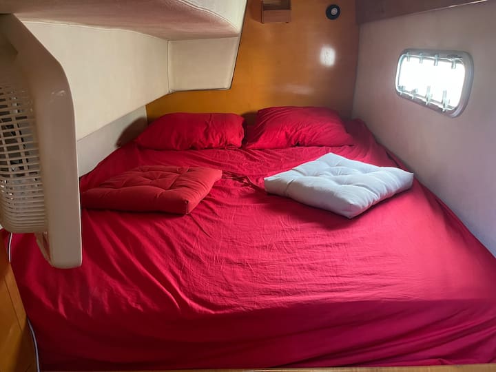 Cabina de pasajeros 2 camas con ventilador