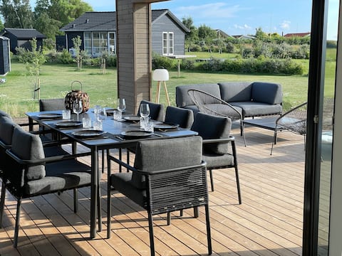 Newly built cottage near a beautiful beach