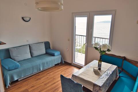 Successful Airbnb property: Apartmani Miro direct on the beach 3 in Općina Rogoznica