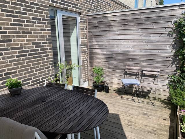 Hyggelig børnevenlig lejlighed