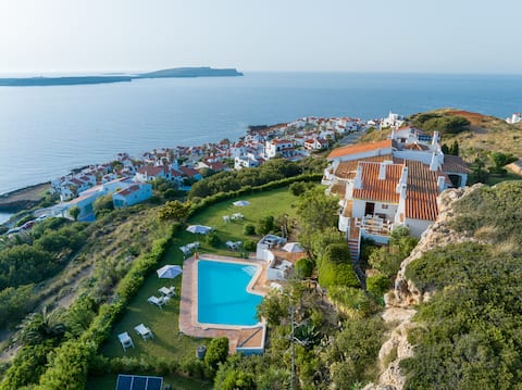 Villa with the best views of the sea of Menorca