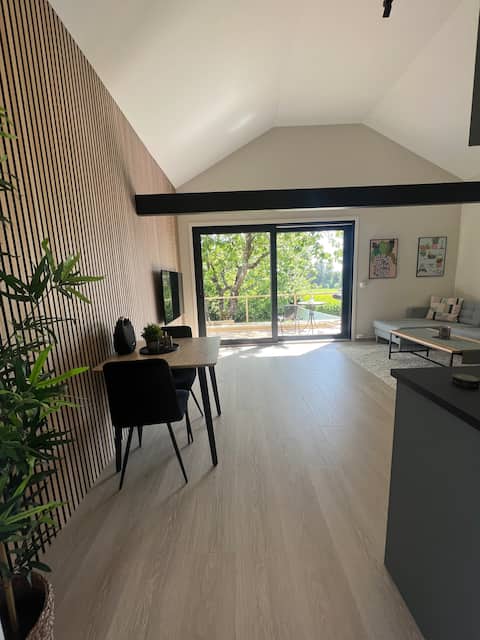 Top Airbnb: The guest house in the garden in Grimstad