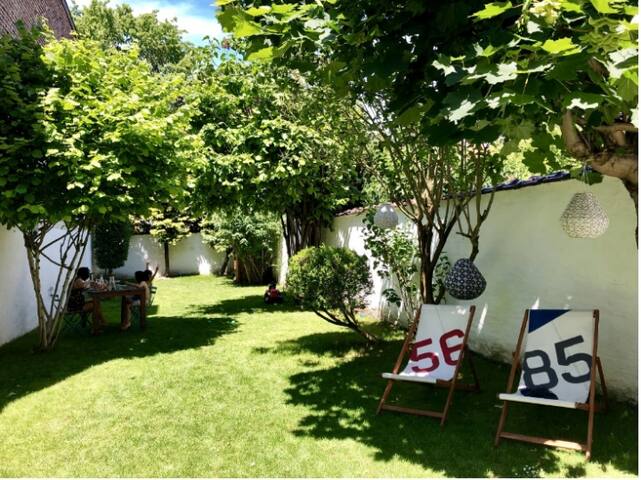 Lovely duplex & big garden -1 to 6 guests