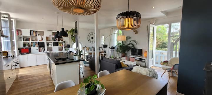 Duplex T3 Classé 3* Dans Maison De Ville - Biarritz