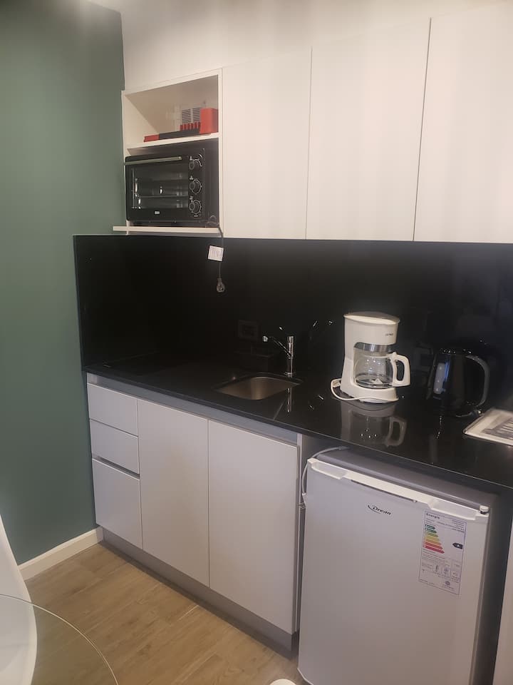 Departamento tipo monoambiente en Parque Patricios con vista