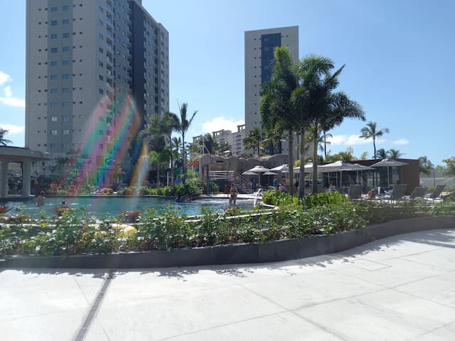 Entire home with 1 bedrooms in Salinópolis - Apto 1 quarto, Torre 1, Salinas Premium