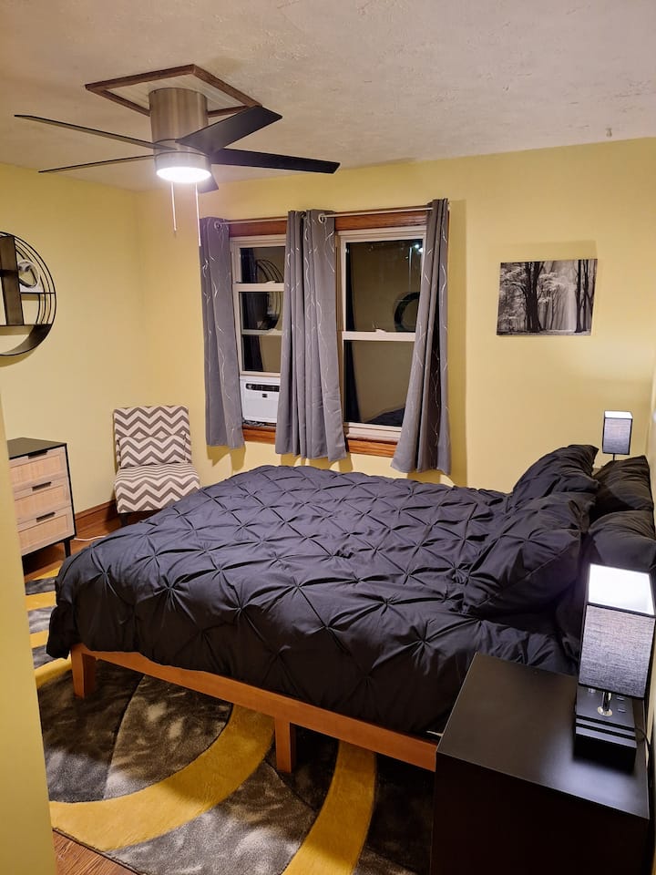 Upstairs bedroom #1.