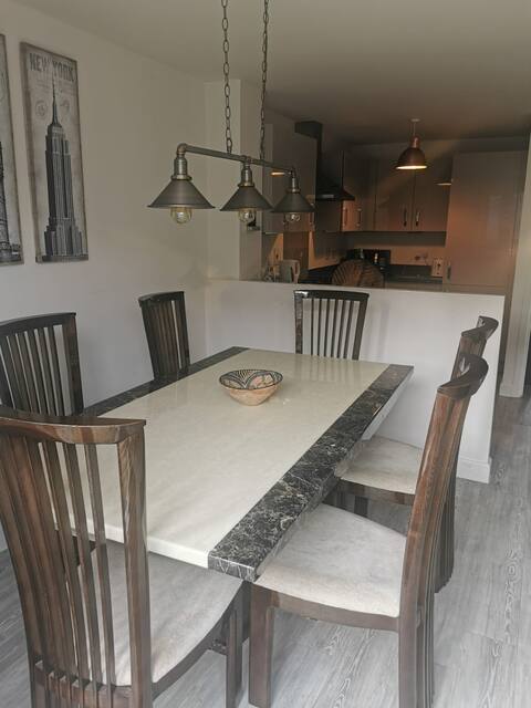 Modern cosy comfy home.