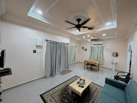 Rohas Homestay Muslim Lavender Batu Pahat 3BR AC