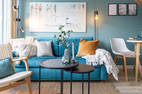 Beliebte Airbnb-Anzeige: Seagrass Suite Niendorf - Fewo 50 m zum Strand in Timmendorfer Strand