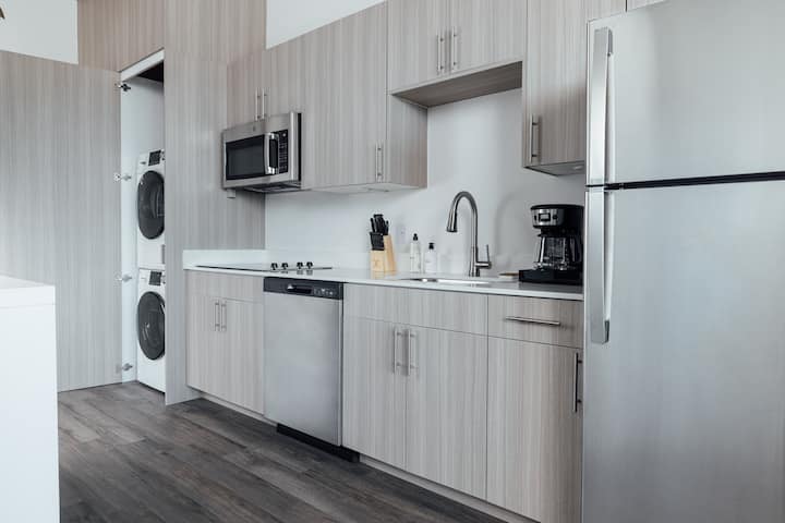 Mint house  Inside Mint House, an apartment-style hotel now open in the