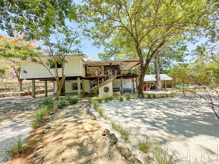 Beachfront property steps away Houses for Rent in Del Coco Beach