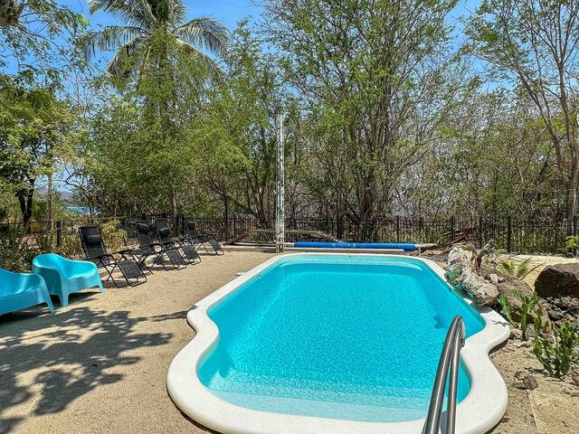 Beachfront property steps away