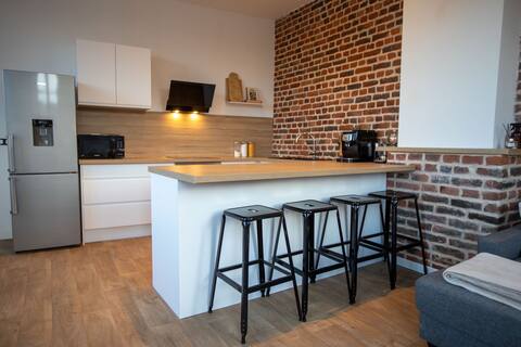 Duplex Apartment in Cambrai City Center