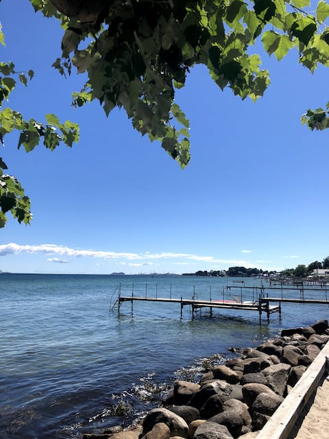 Lovely house right in the middle between forest & beach