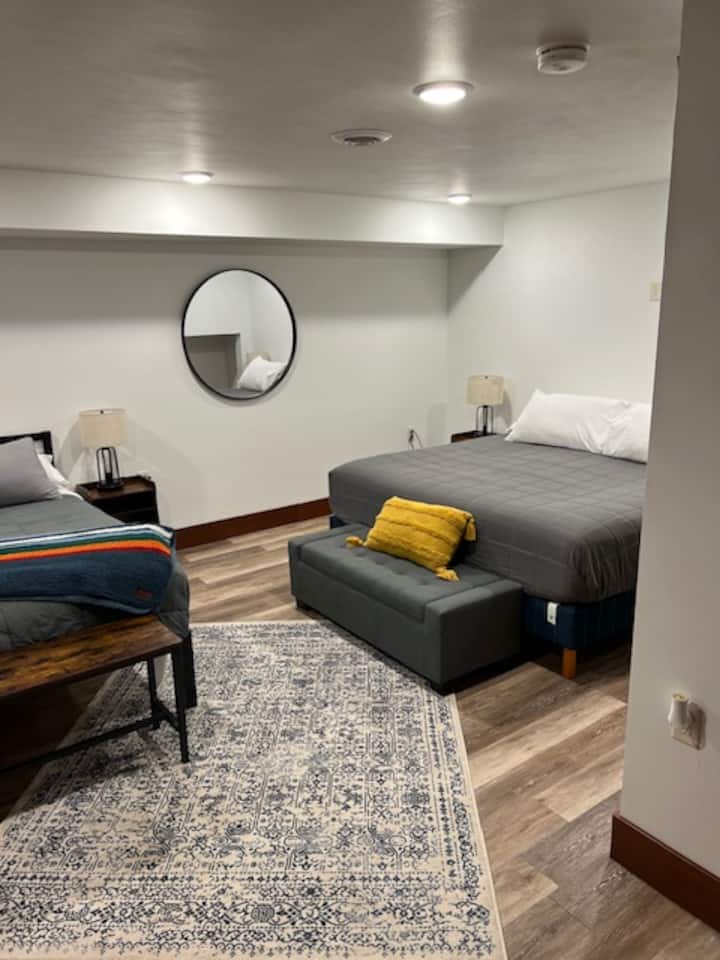 Lower Level Suite | King | Queen | Private Full Bath