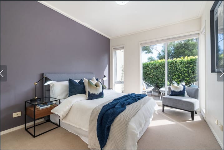 On the park, the beach, pool and private garden.