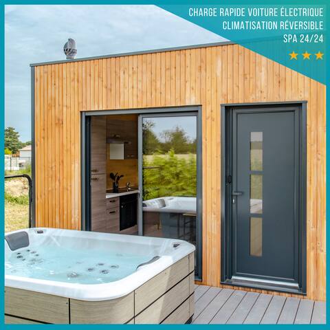 Le Laponya 1 - Chalet - Spa - A/C - Wifi