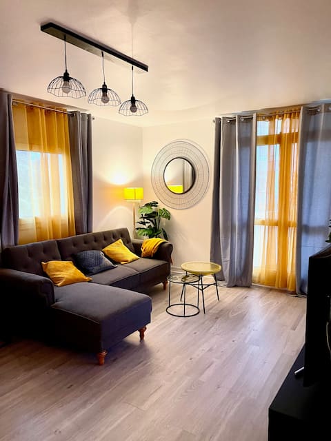 Luxurious 3 rooms of 65 m2 30 minutes from Paris