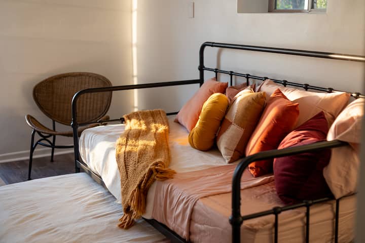 Second bedroom with one twin and one trundle bed (Lower Level)