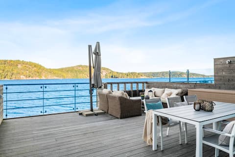 Summer house on the beach