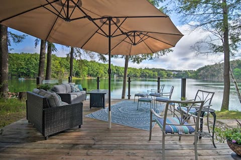 Scenic Lakefront Near Ski/Golf with Hot Tub