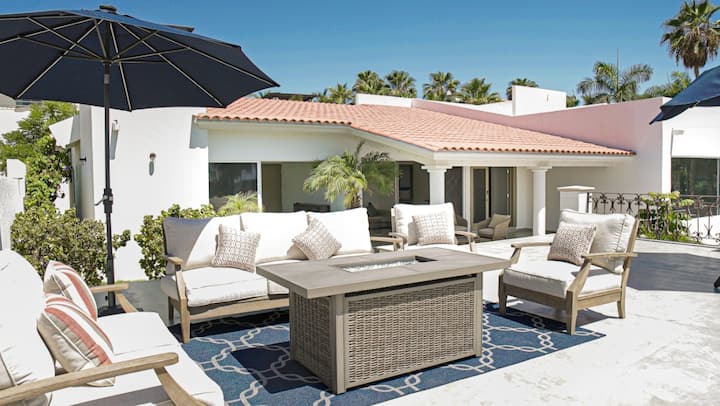 Casa Las Vistas outdoor deck — San José del Cabo villa rental