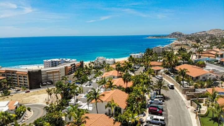 Casa Las Vistas outdoor living space with stunning views — San José del Cabo villa rental