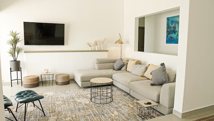 Casa Las Vistas living room — San José del Cabo villa rental