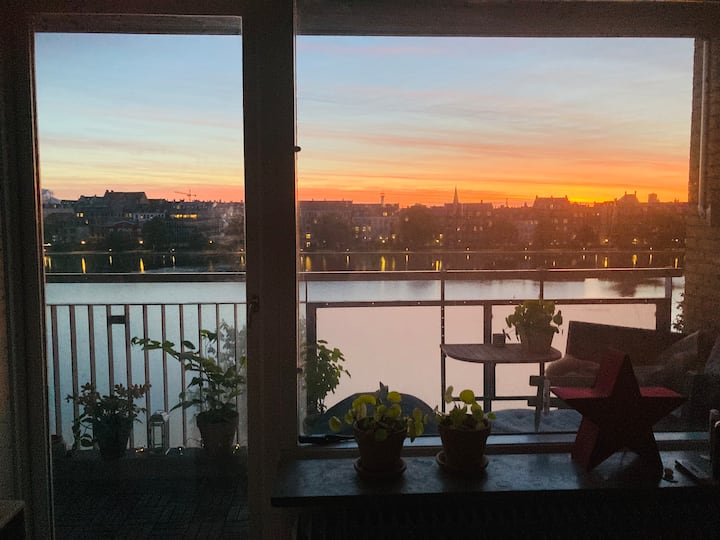 Fantastisk Udsigt Til Søerne Midt I København - Kopenhagen