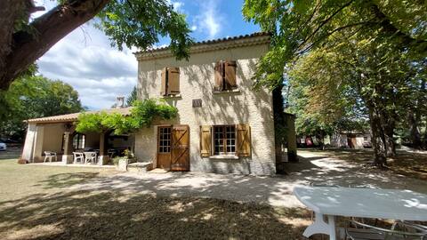 Country house in a park