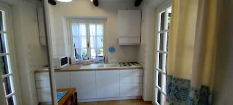 Popular Airbnb listing: House with veranda and garden a few steps from the sea in Arzachena