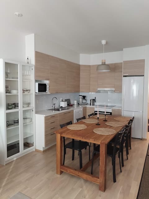 Successful Airbnb property: 3 rooms + kitchen + sauna Joensuu Downtown South in Iv