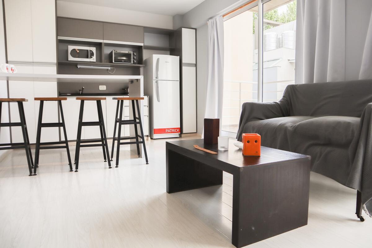 Monoambiente de 37 m² con cochera en Núñez