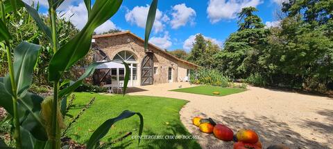 Gîte Le Puy Martineau private indoor pool