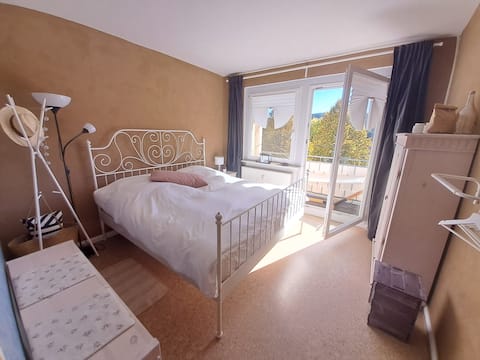 Oasis of well-being in Bad Elster with sauna and balcony