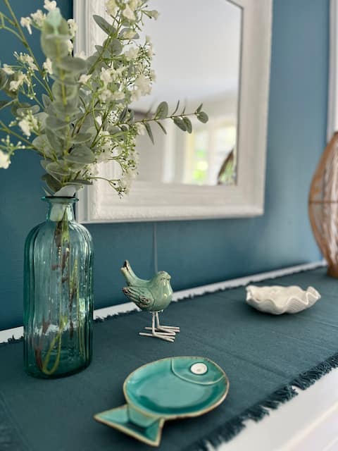 Quiet house countryside and sea