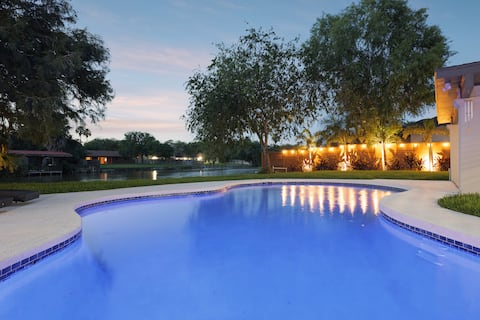 Ultimate Family Fun 4BR Waterfront Home w/ Pool!