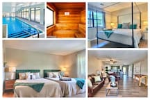 Heated Pool! Hot Tub, Walk In, 3 Min to Strip, New