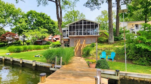 Top performing Airbnb: Annapolis waterfront, private pier with kayaks in Annapolis / Anne Arundel