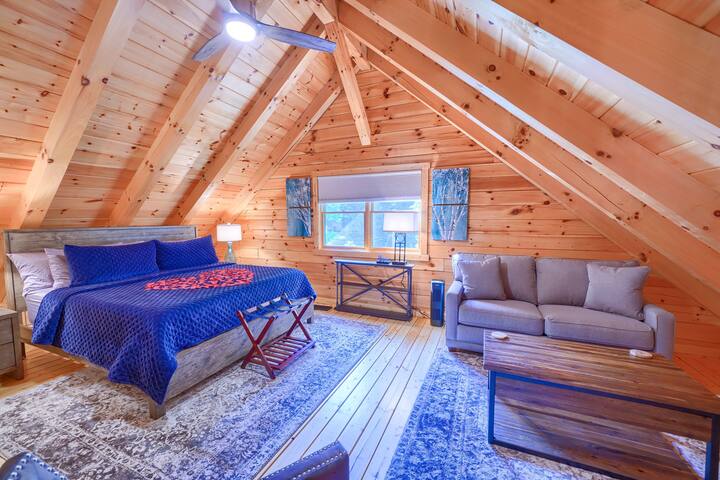 Chambre loft avec lit King Size