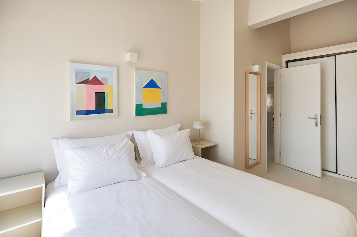 Rum med 2 enkelsängar 